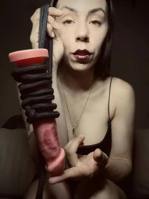 While under my command you will learn to enjoy every inch of your punishment.