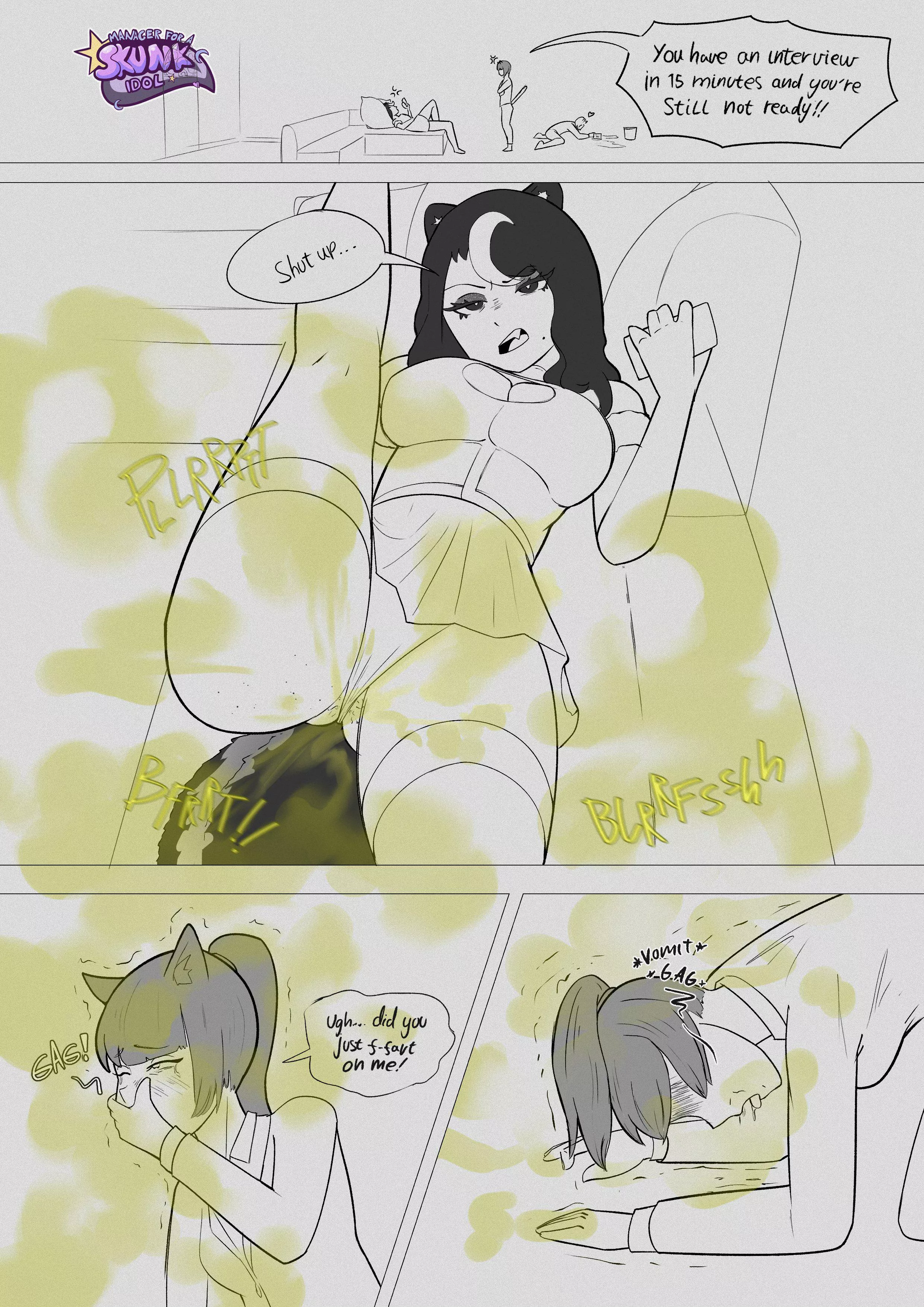 Being the manager to a skunkgirl idol! [Fart] [Skunk] [bot]