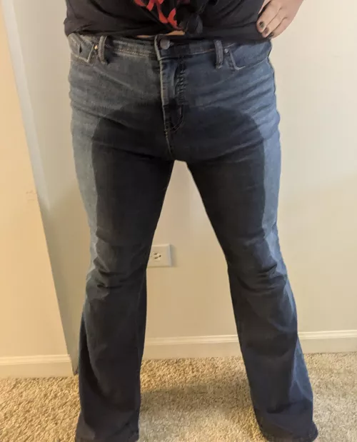 Christening new jeans 