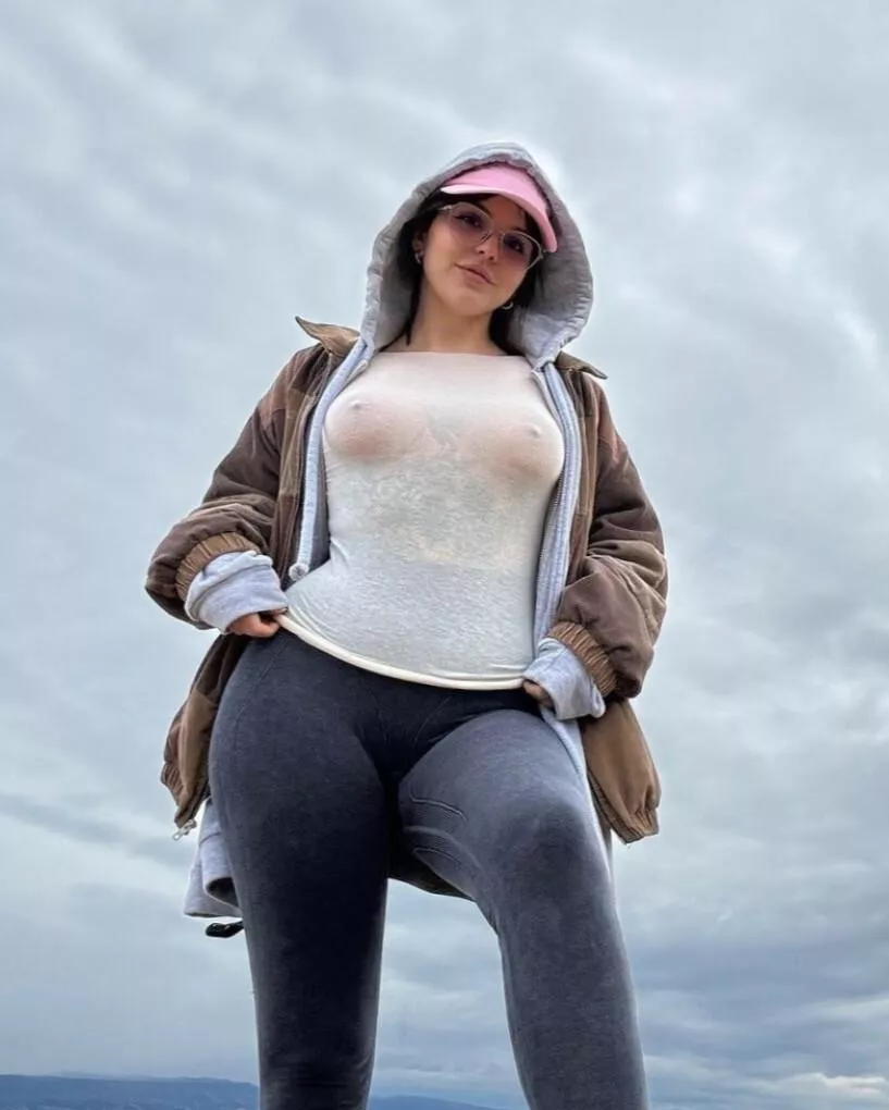 I love going out braless