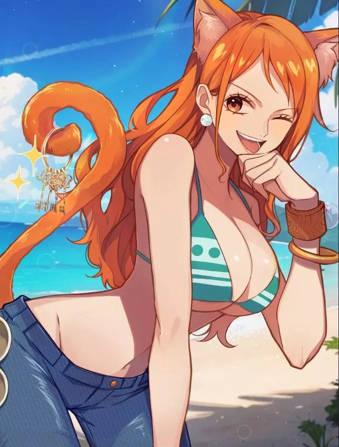 Nami too hot for summer (kurage20001) (one piece)