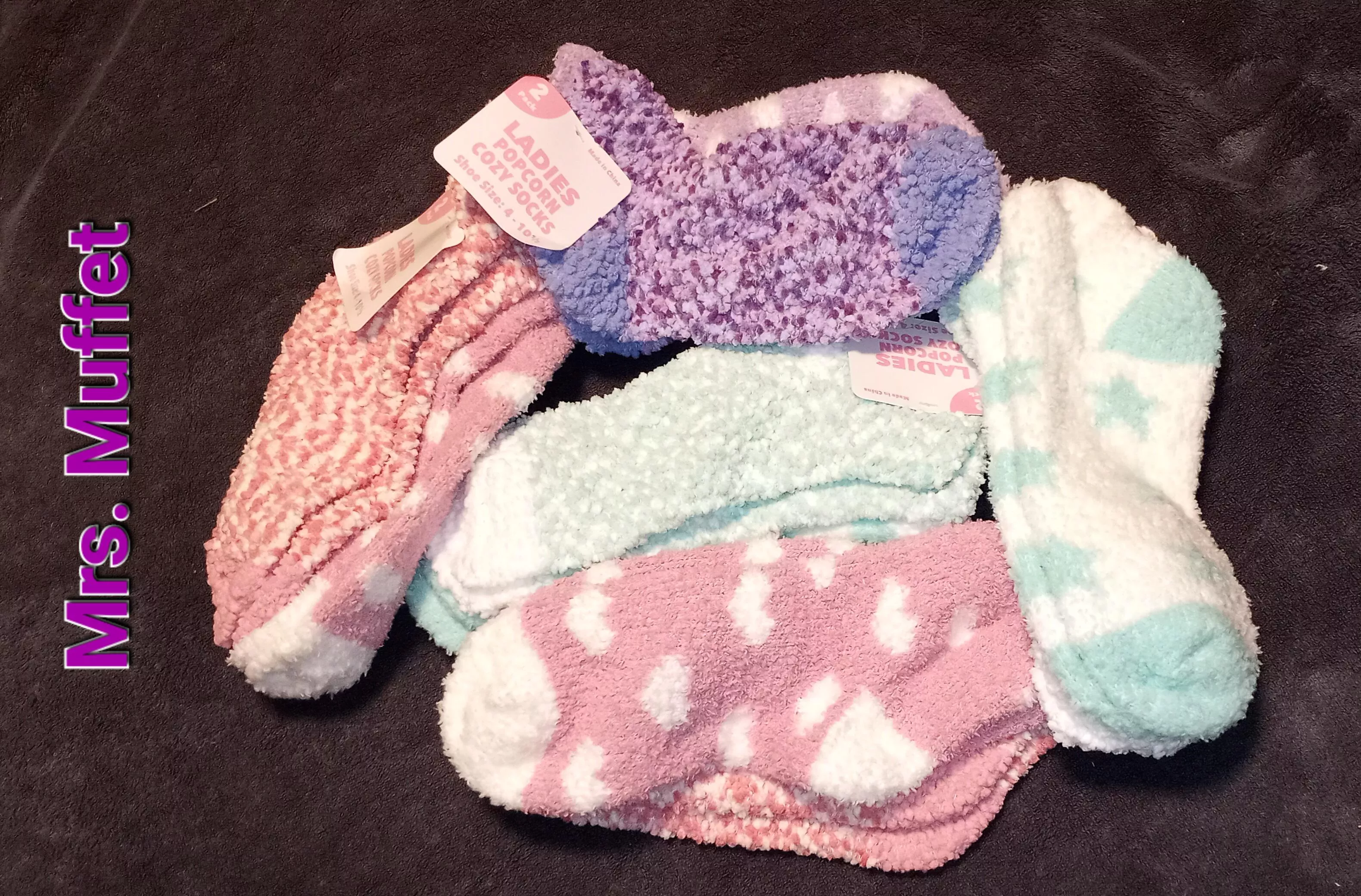 New socks to make a mess of...