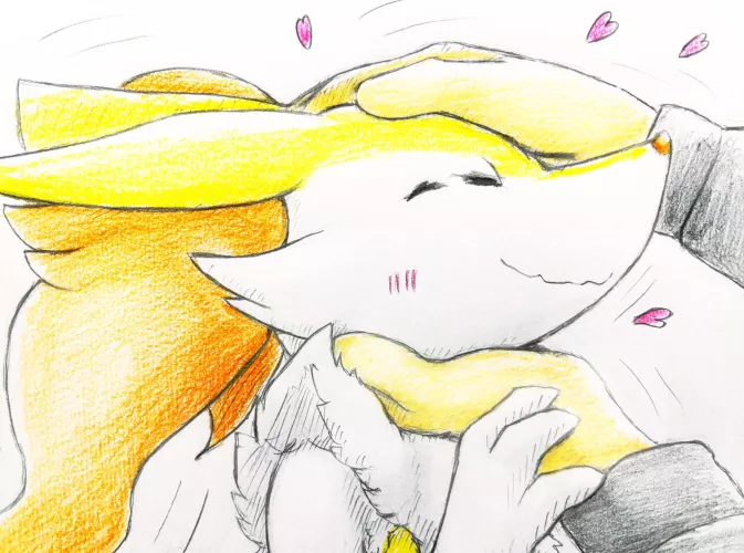 Pet the fox (eiroru)