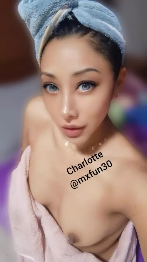 Still wet after shower 