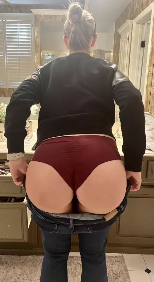 Take her from behind?