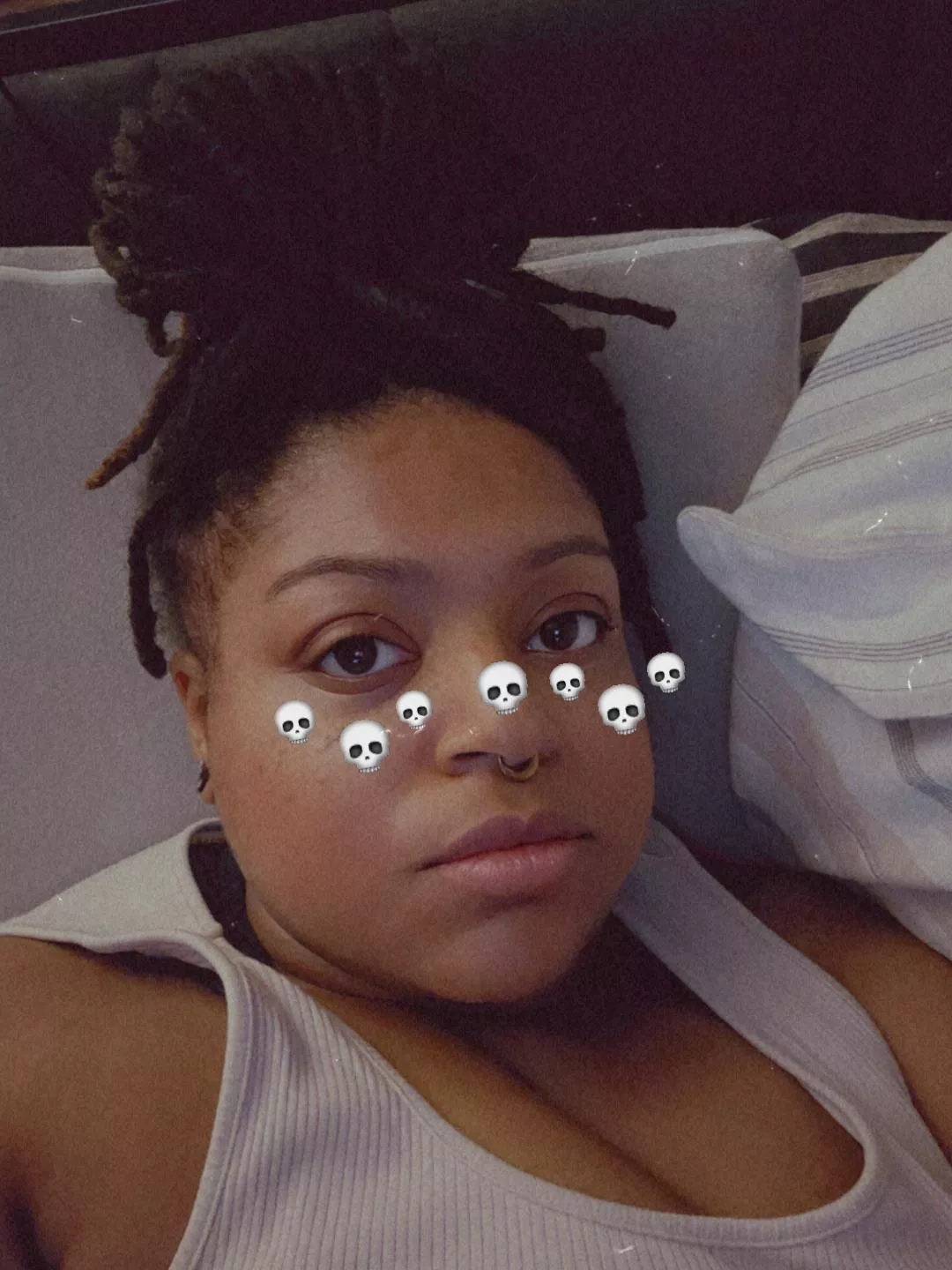 Your mistress is under the weather today 🤒 show me you care with silent sends while I sleep 😴 