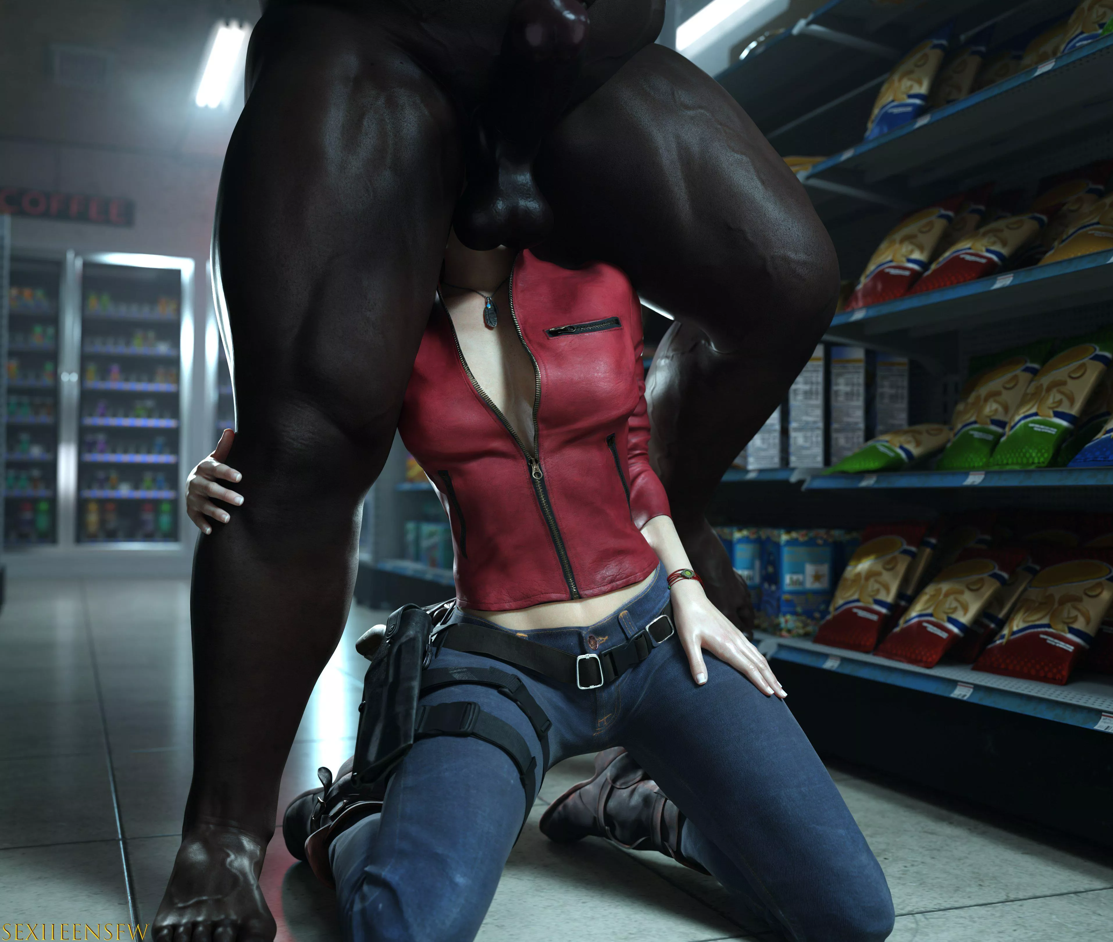 Claire Eating (SexiieeNsfw) 