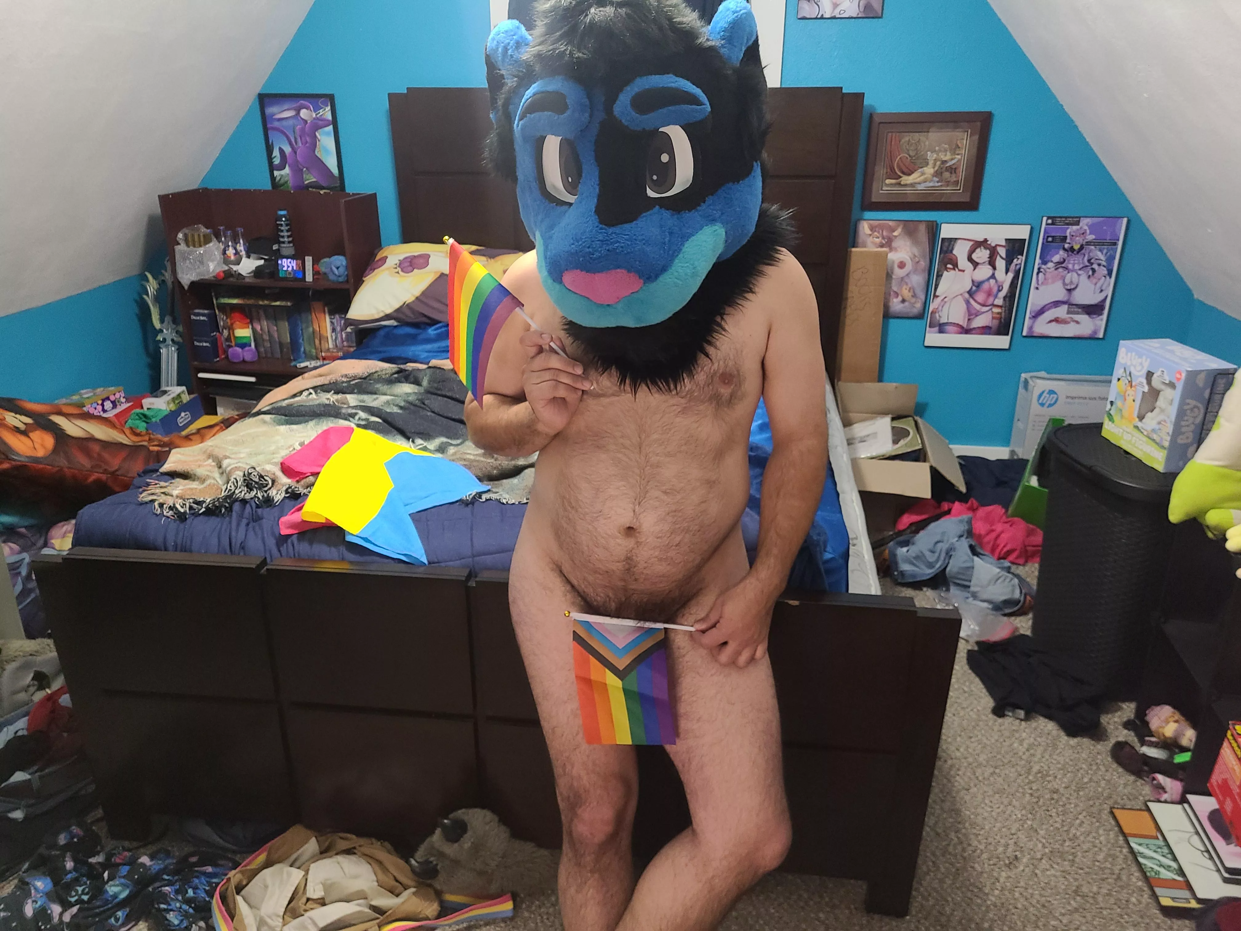 Heh, I may need bigger flags~ (OF: LustyLion9869 / JFF: LionclawAD)