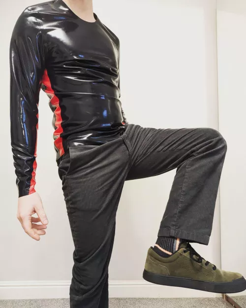 I just wanted you to see my new trainers.....