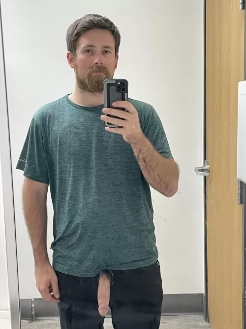 Letting it hang out of my pants