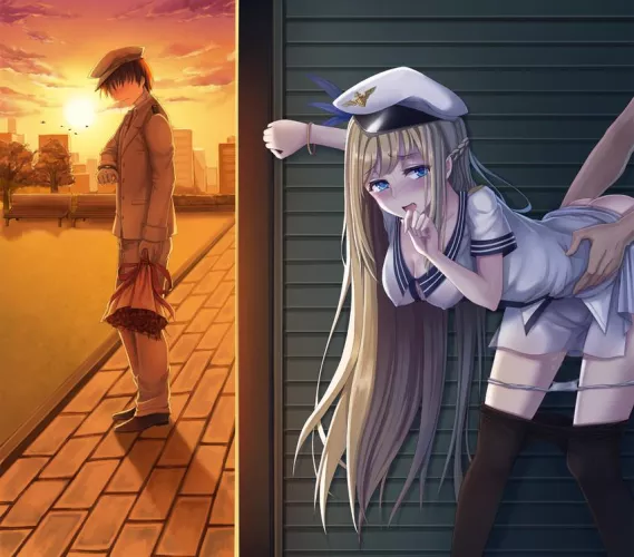 Please hurry up! My captain is waiting