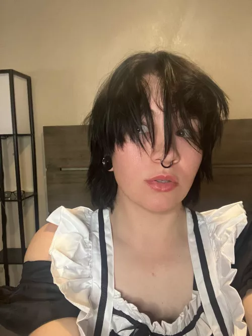 Pov you walk in on your roommate to discover he’s a femboy