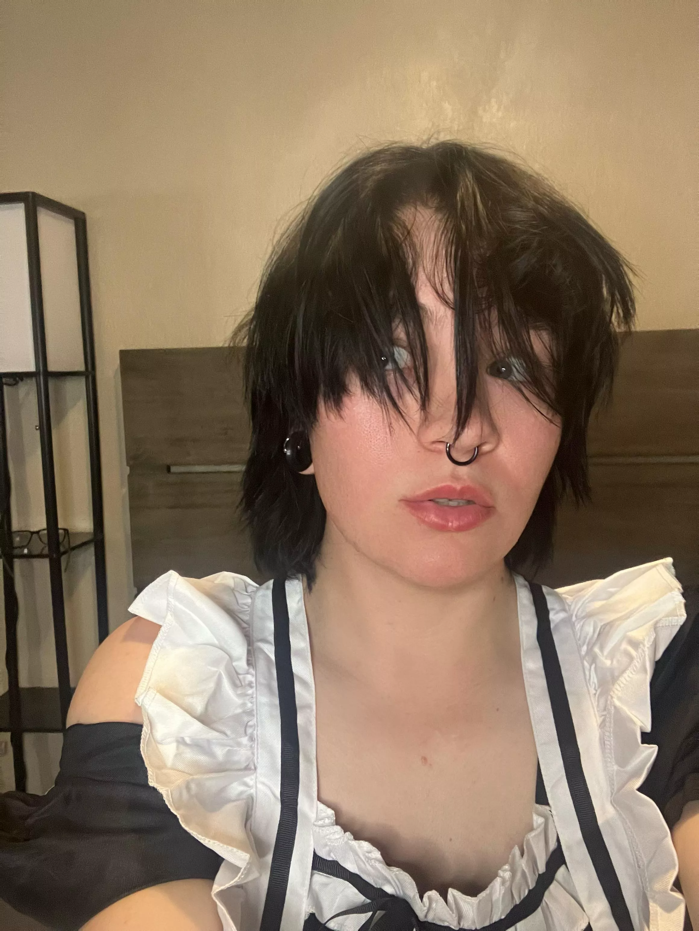 Pov you walk in on your roommate to discover he’s a femboy