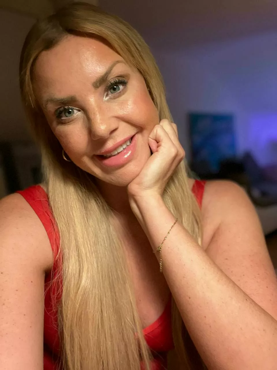 Smiling because I’m my own favorite