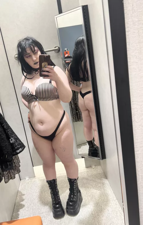 Stressed and depressed? You just need a goth girl to bounce on it