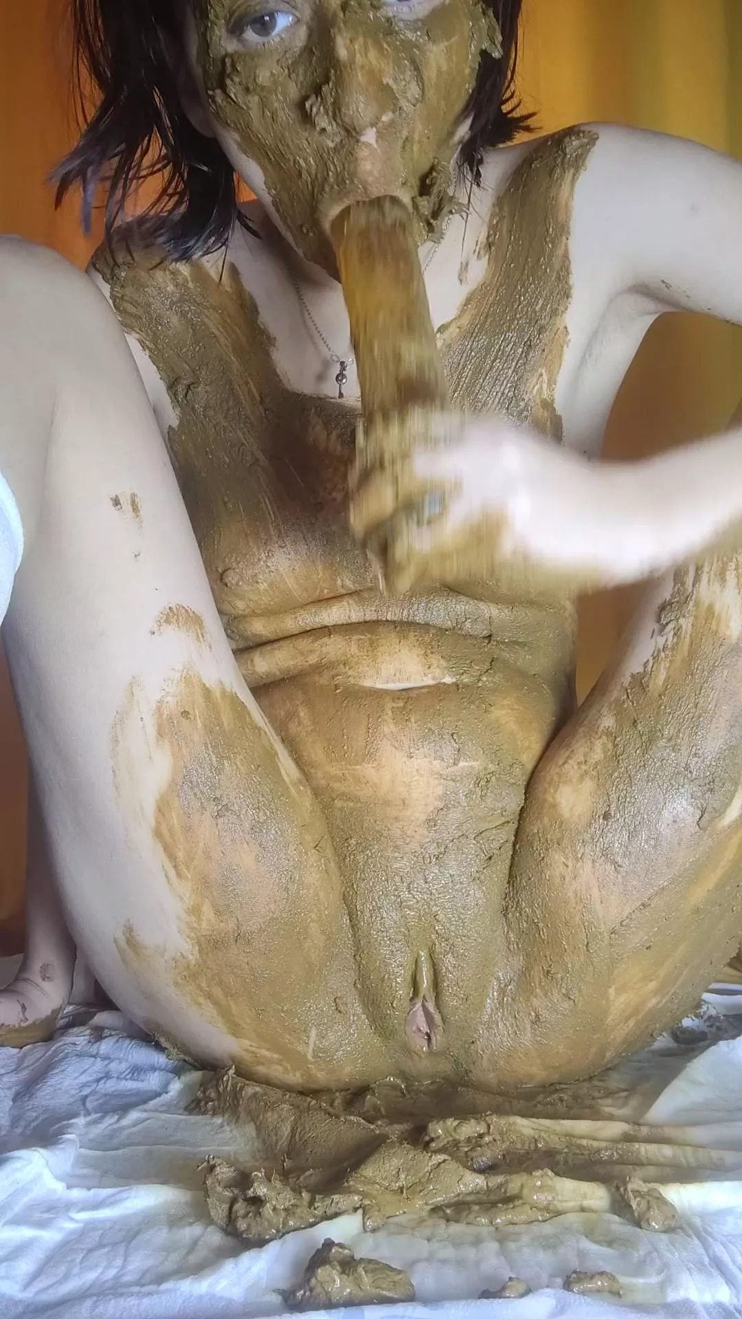 will you let me suck you with shit on my face?