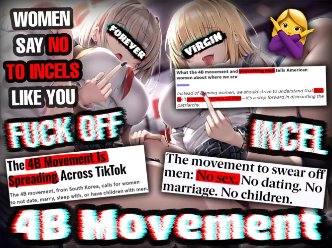 Your chances of ever getting laid are going down with... every… passing… second… fufu~