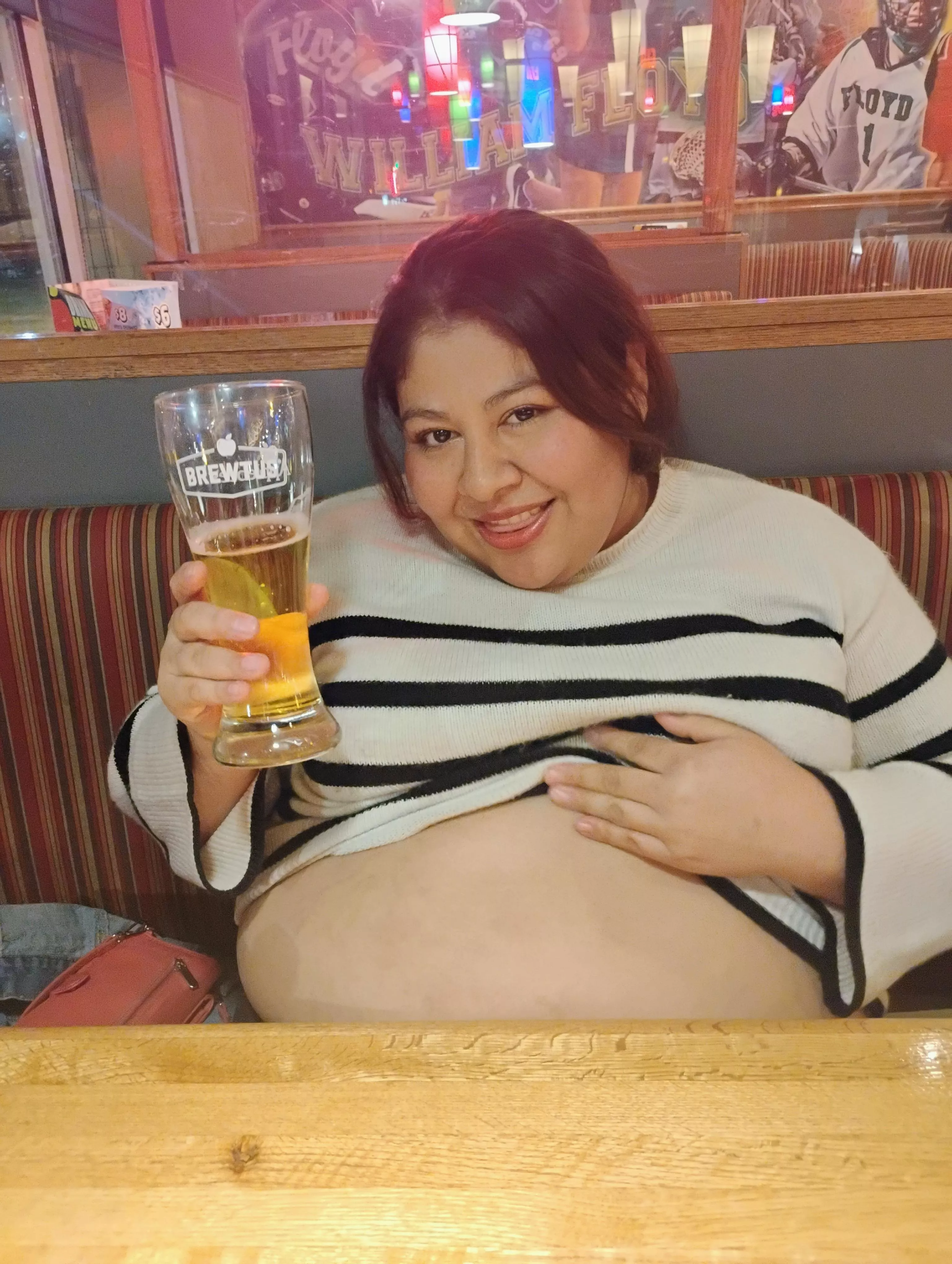 A super full belly 😈