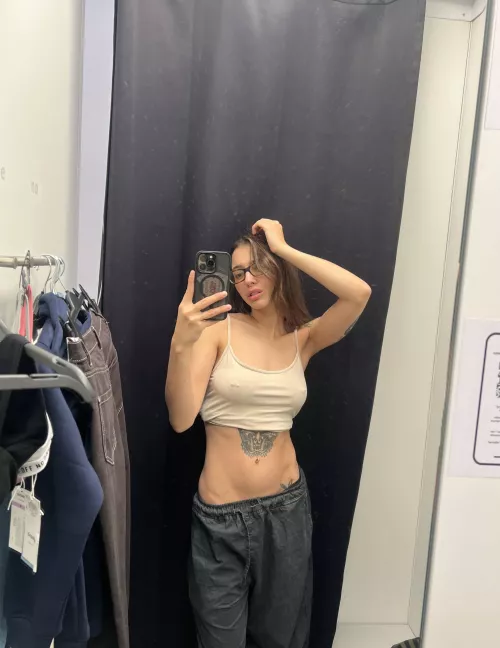 a top that shows my nipples