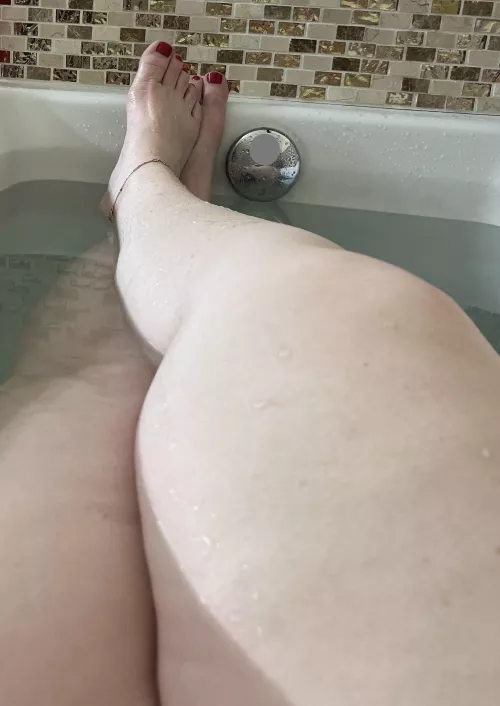A Well Deserved Hot Bath - Enjoy!  I know I am...
