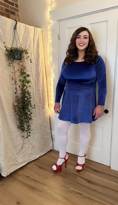 All dolled up with nowhere to go…