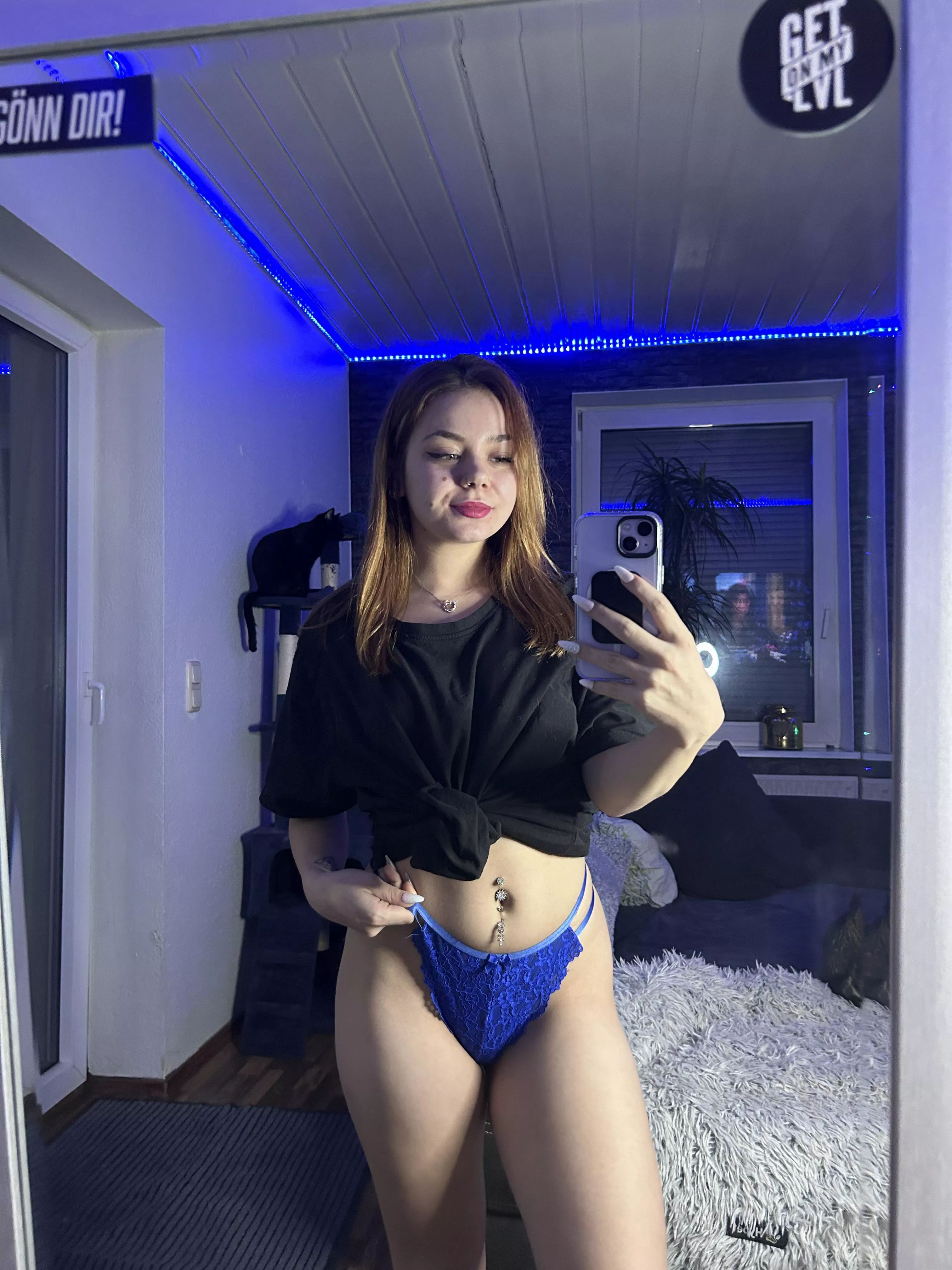 Bin ein bisschen zu geil heute