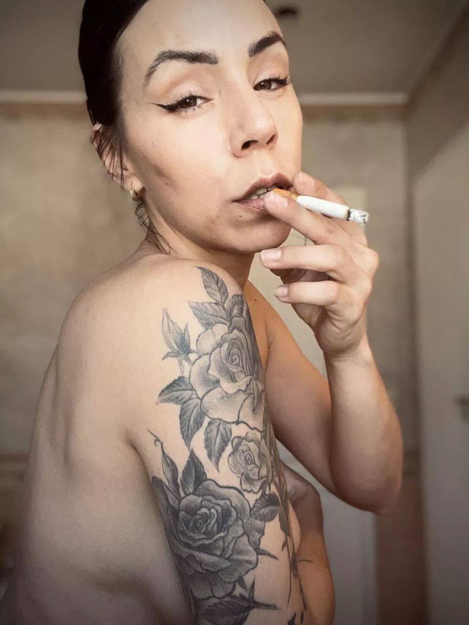 Care to join your Goddess for a sexy smoke?