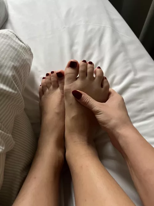 Come kiss my feet