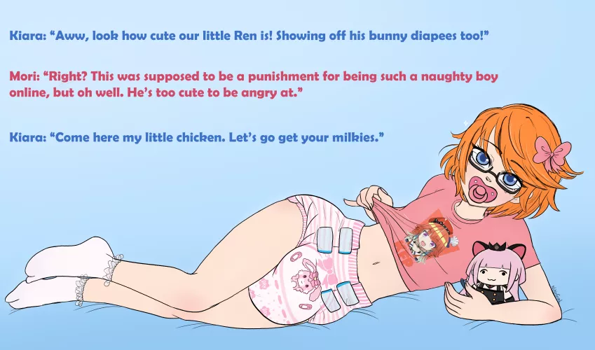 (comm) Cute femboy by me @NikoTheNekoGirl