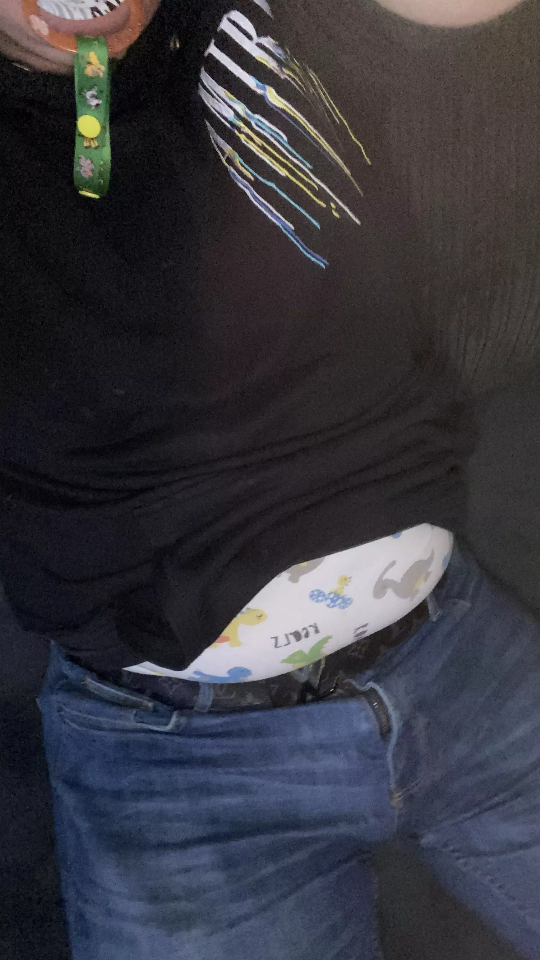 Diaperboy is at it filling his diaper to the max with Lots of pee and Lots of plop