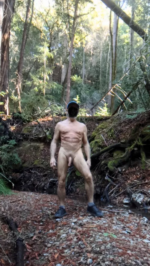 Enjoying the beauty of nature 