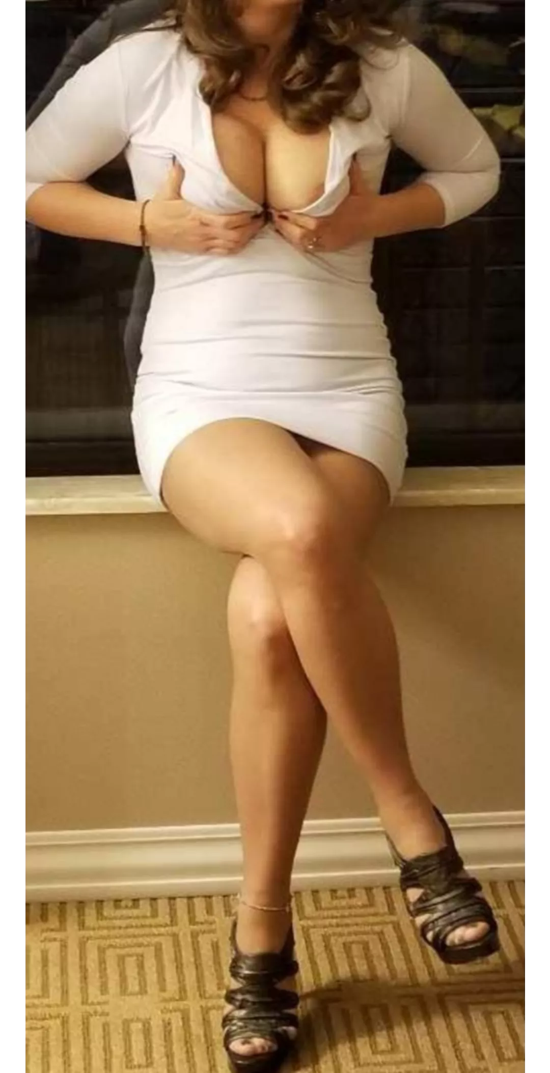 HW anklet over thigh highs 