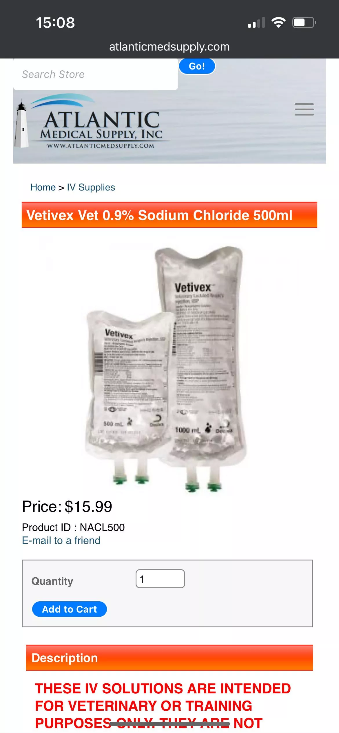 Is there a difference between this and normal Baxter Saline?