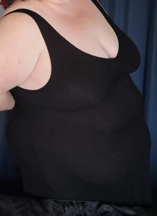 It is always more comfy without the bra!