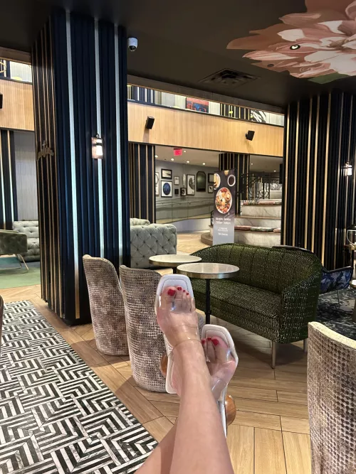 Loving these sandals and the room