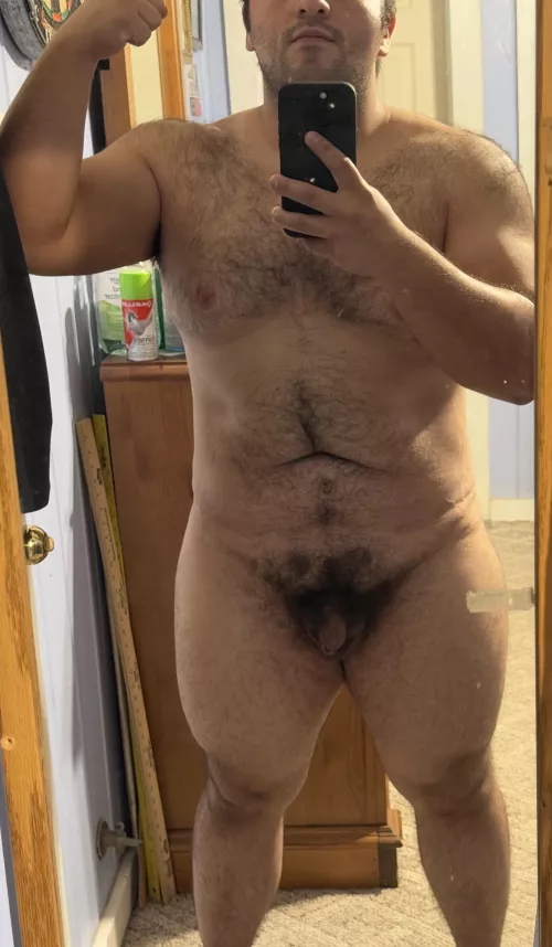 Not what you’d expect from the strong guy at the gym? What do y’all think of the fuzz? (28)