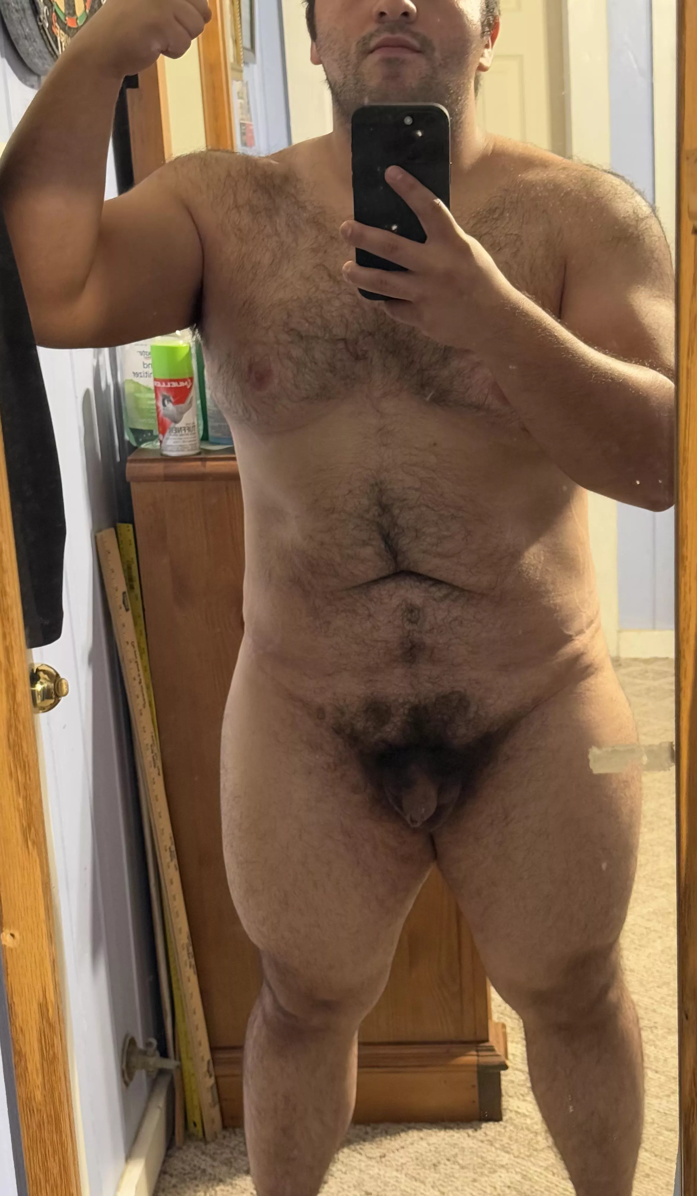 Not what you’d expect from the strong guy at the gym? What do y’all think of the fuzz? (28)