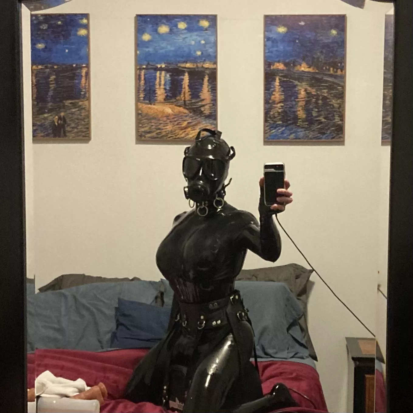 POV you are looking in the mirror after getting captured, locked up, bound to a Motorbunny, and turned into a fuck doll