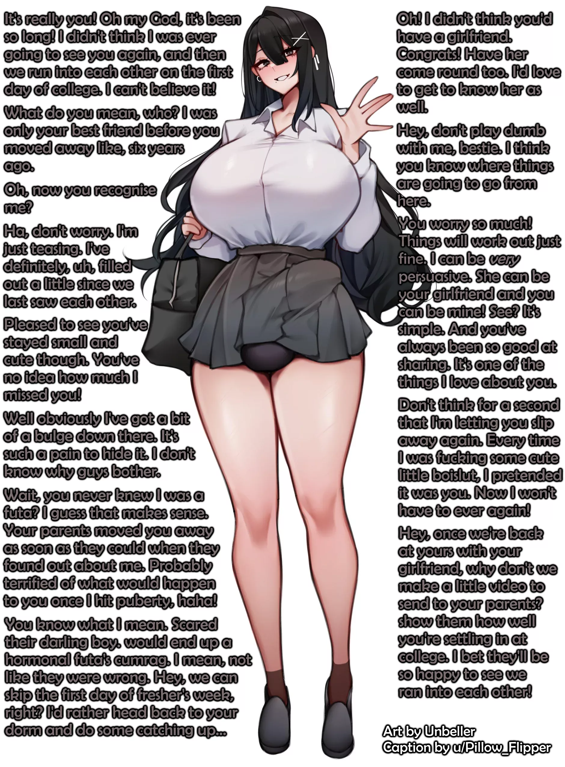 Running into an old friend (OC) (Art by Unbeller)