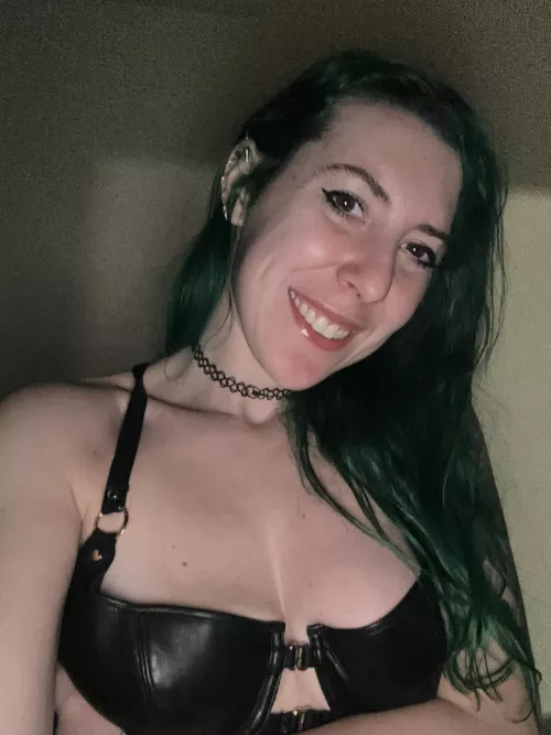 Smiles in leather