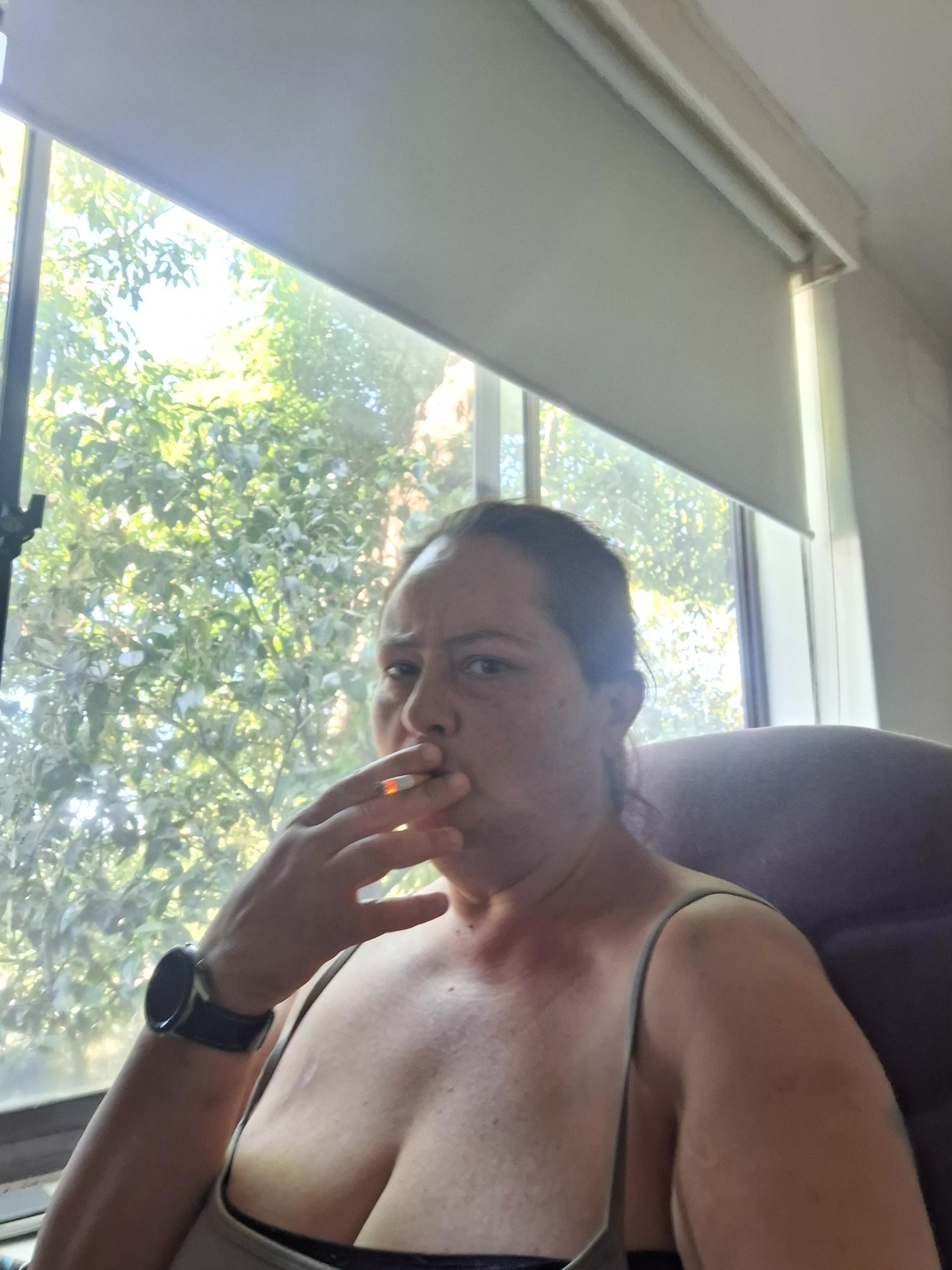 smoke to end the day