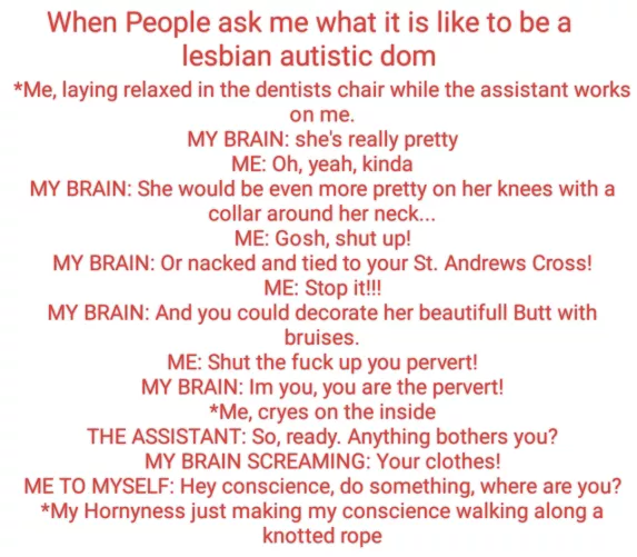 Sometimes i hate my brain.