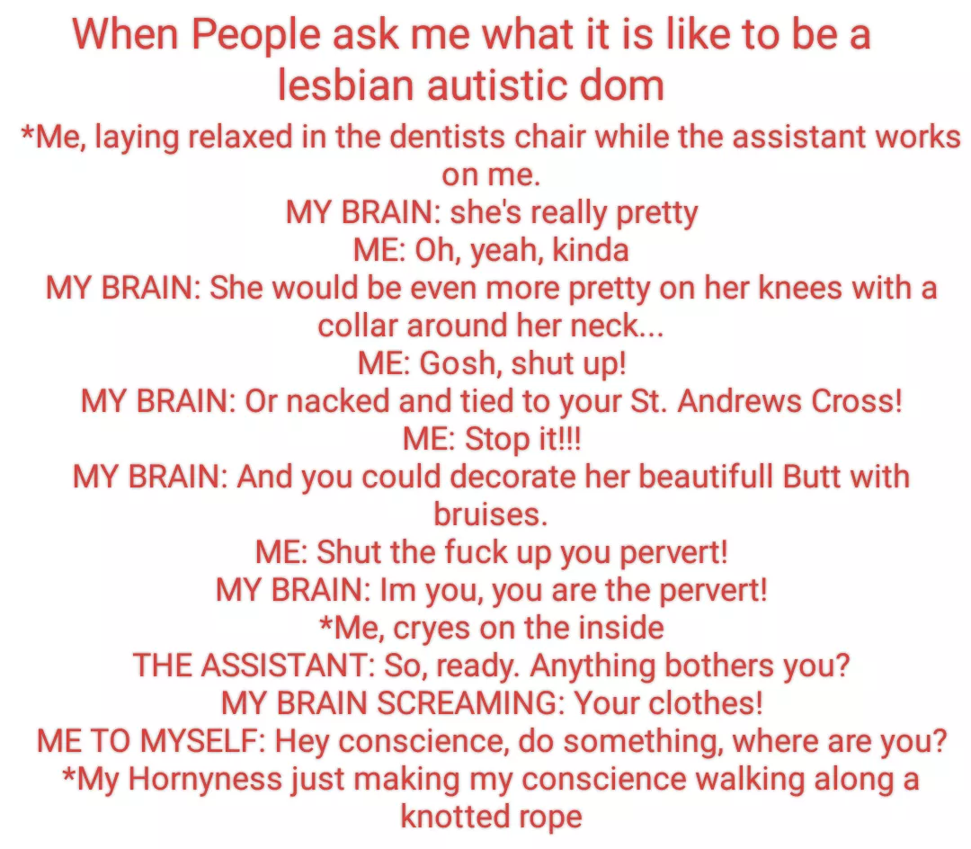 Sometimes i hate my brain.