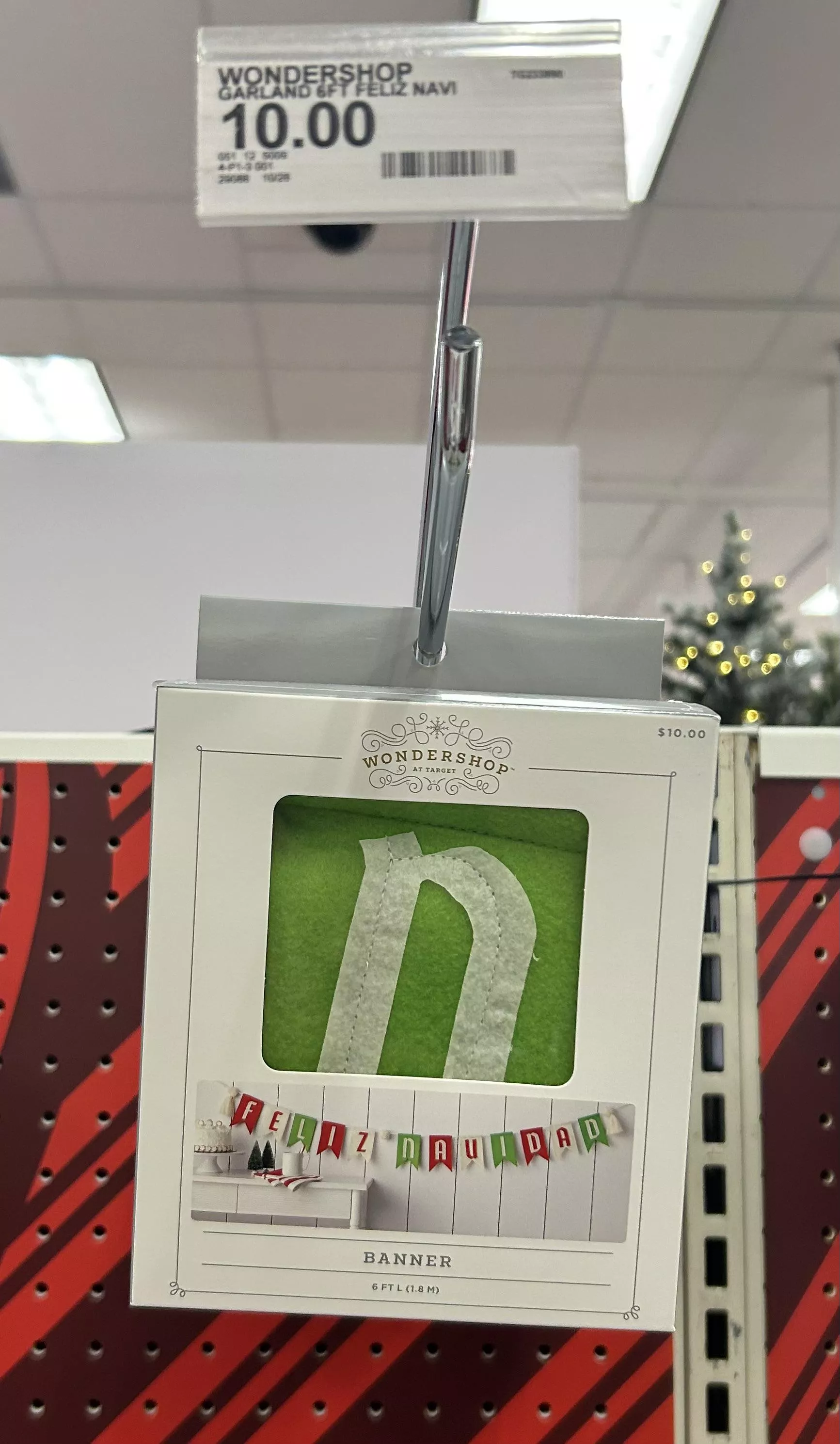 The smirk on my face when I stopped in the Target aisle at the sight of this n