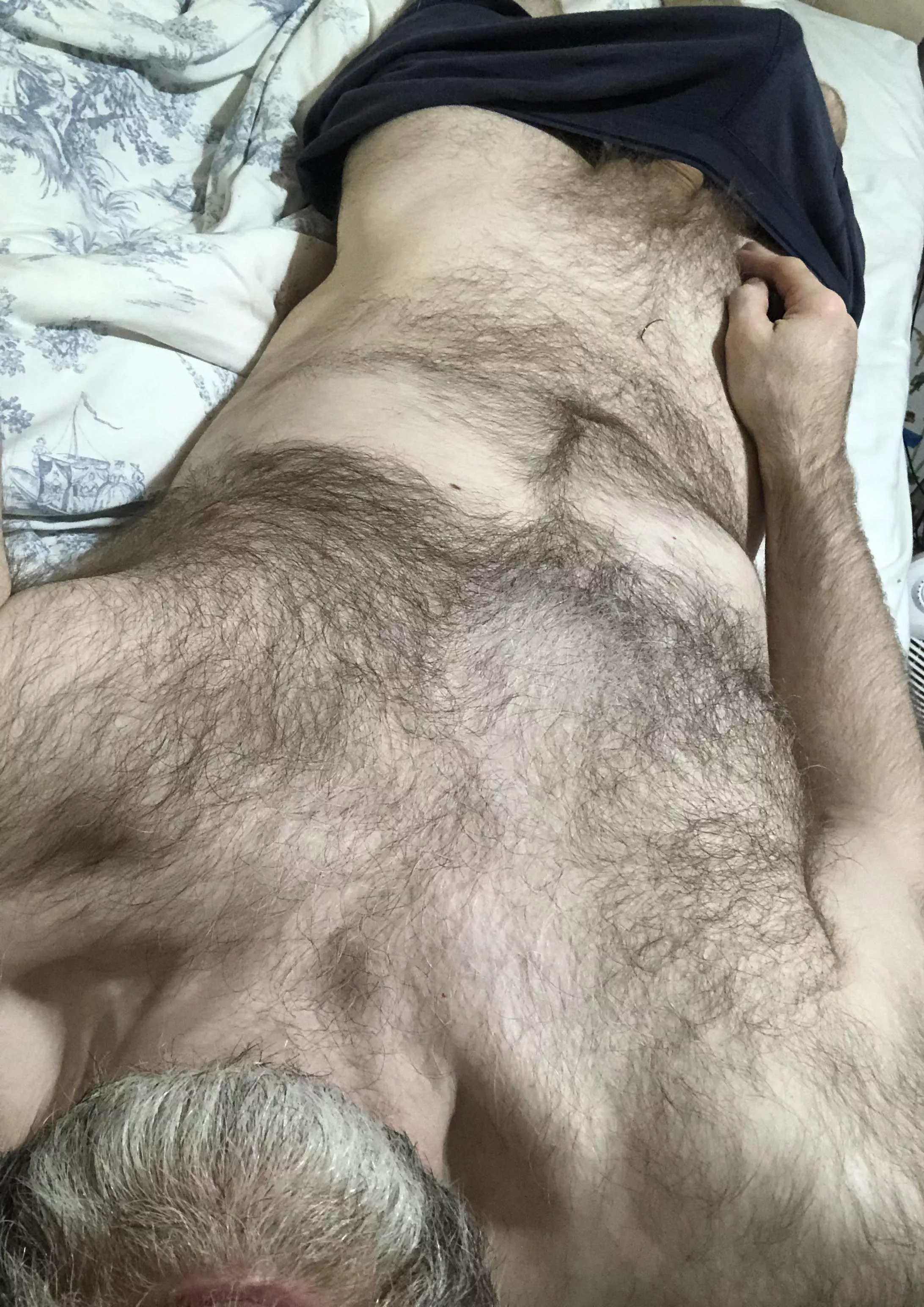 [49]Who wants to tide a hairy silver fox 
