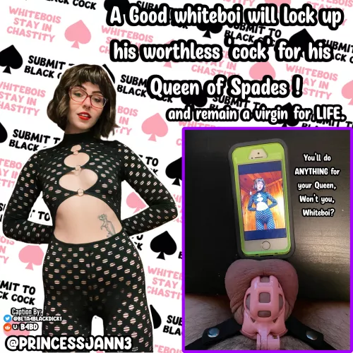 A Good whiteboi will lock it up!