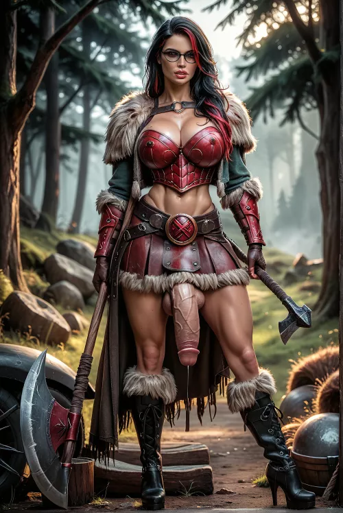 A viking cosplay [Nimura][Ayeshaverse]