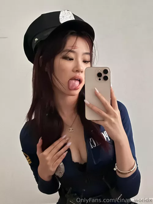 a young and delicious asian girl