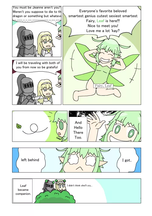 Adventure of Jeanne! Chapter 5: Leaf is here!! 