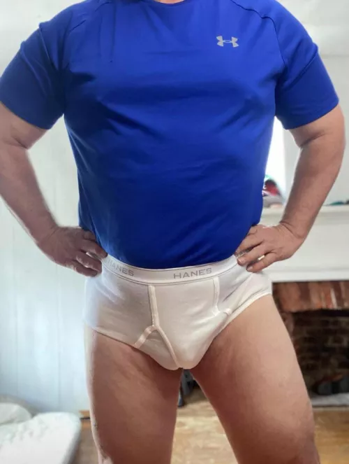 Age 60 Tighty Whitey Tuesday (Actually, this is a throwback, lol)